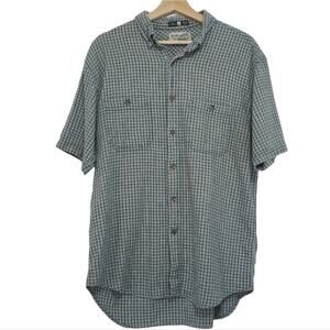 Royal Robbins | Checkered Rugged Outdoor Button Front Short Sleeve Shirt
